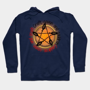 Craft, Coven and Cauldron-witch Hoodie